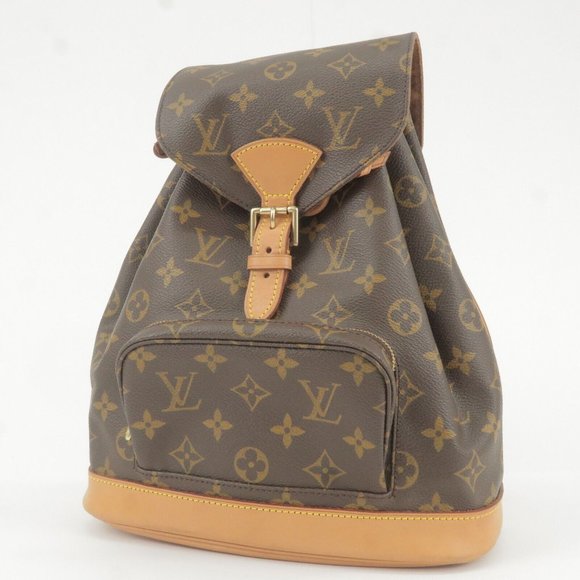 Montsouris MM Monogram Canvas Backpack - Picture 3 of 11